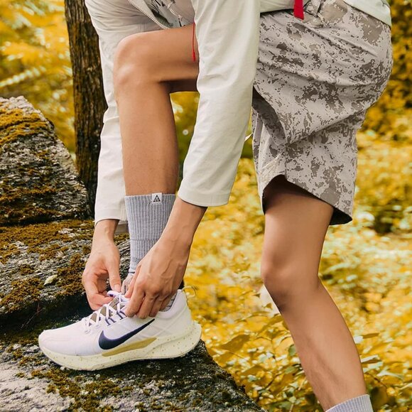 Nike Juniper Trail 2 Mens Trail Running Shoes DM0822 White Vivid Sulfur - Picture 9 of 9